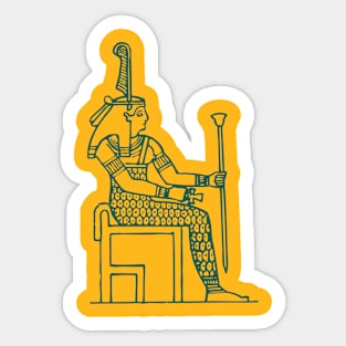 Egyptian pharaohs Sticker